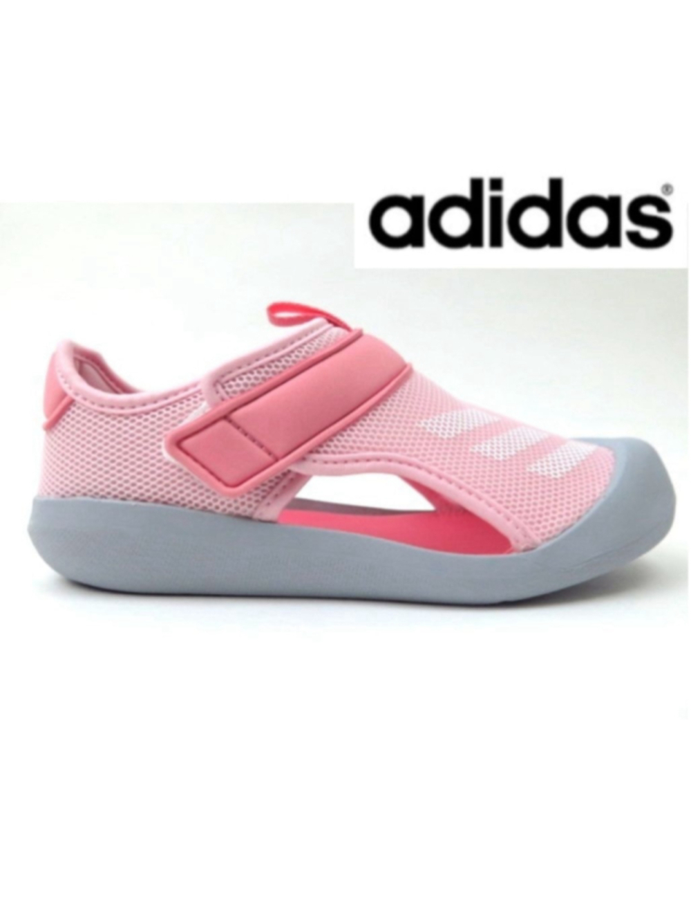 Adidas Altaveture Pink Kids Athletic Swim Sandals Shoes Size 4 K